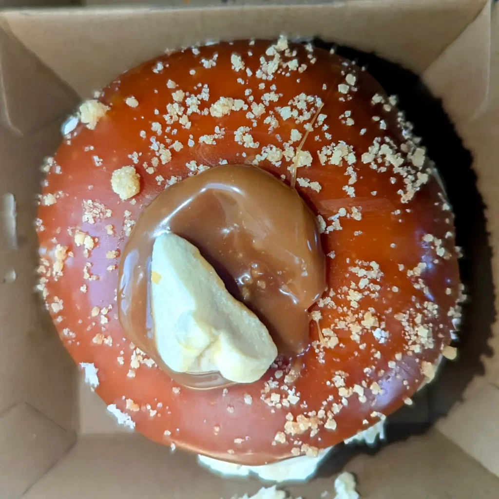 Apple Caramel Crumble Donut - July #dotm