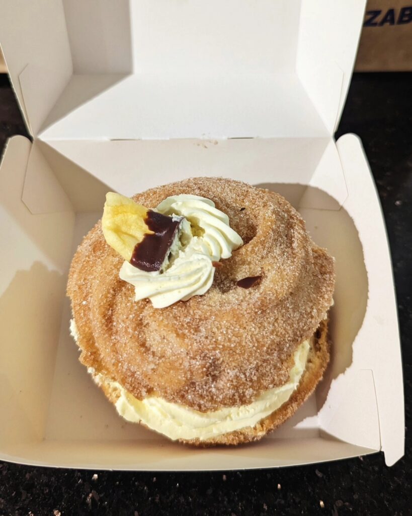 Apple Custard Churro Donut