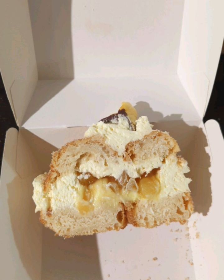 Apple Custard Churro Donut