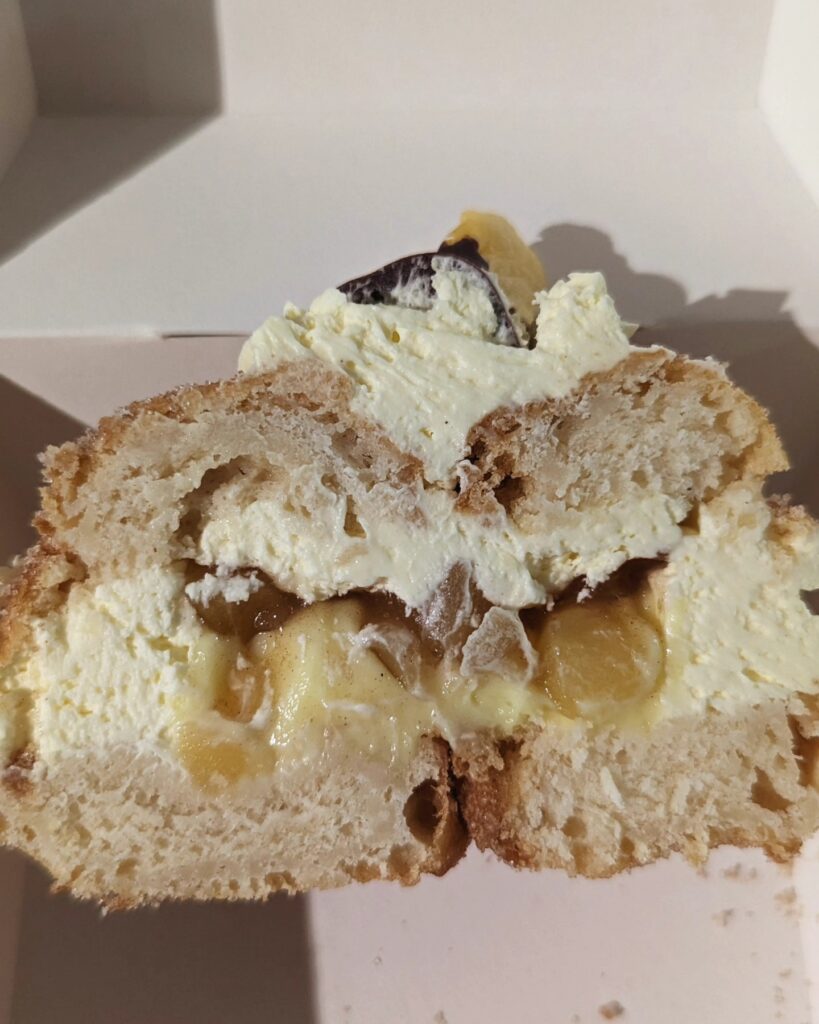 Apple Custard Churro Donut