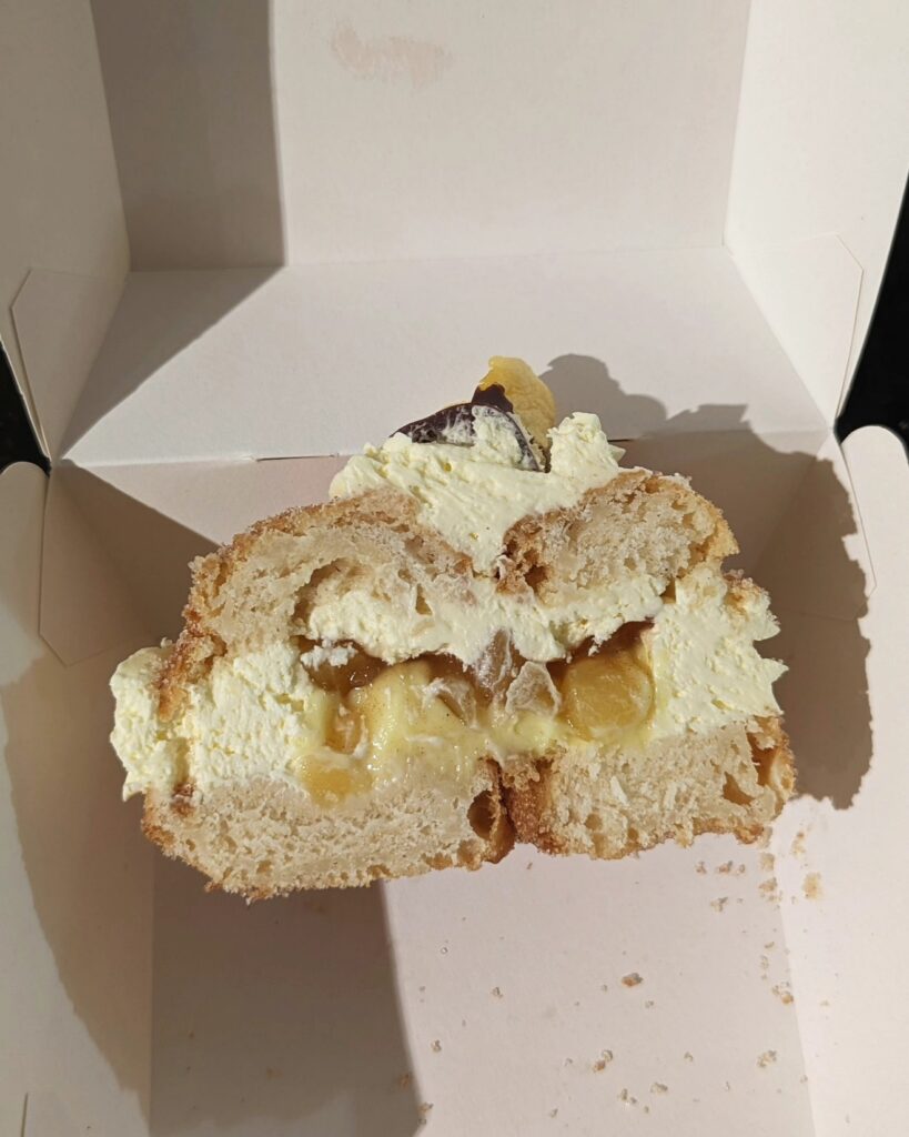 Apple Custard Churro Donut