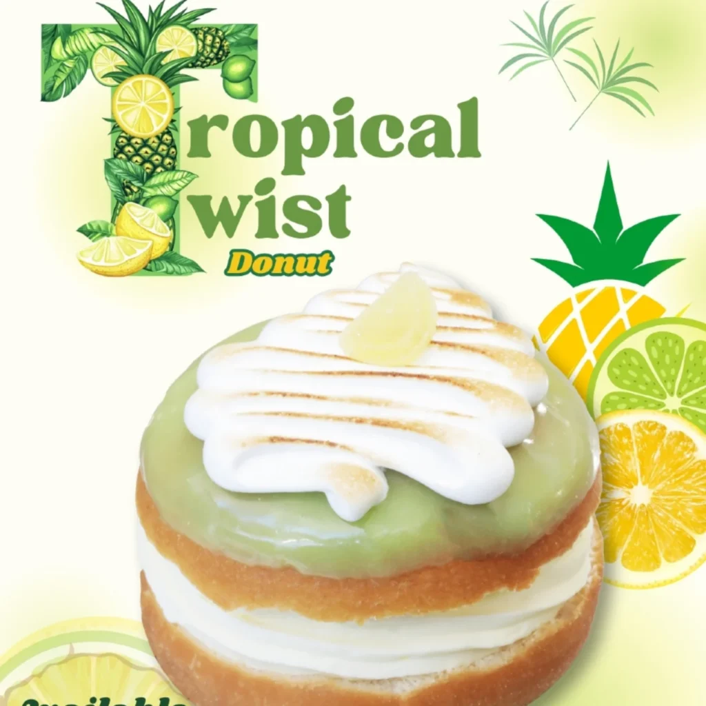 Tropical Twist Donut