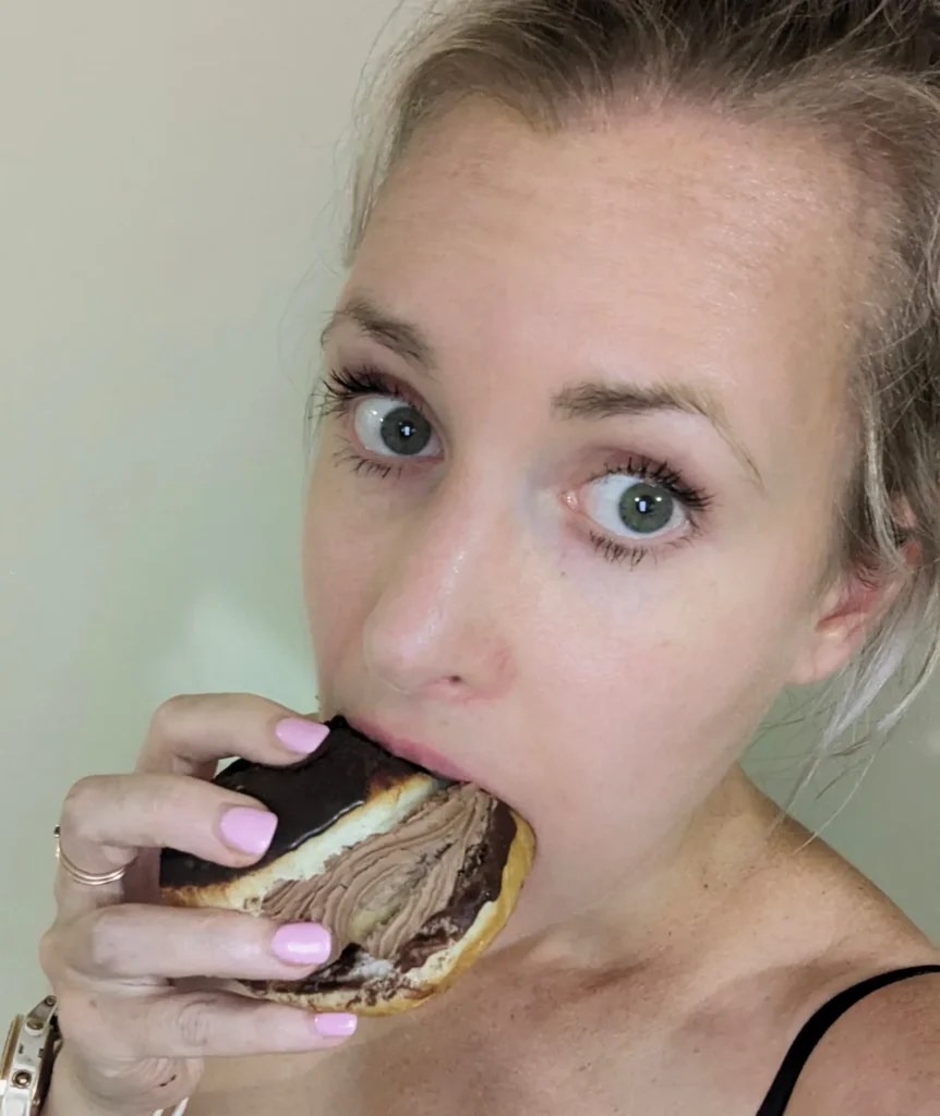 March donut of the month - the honeycomb bumble