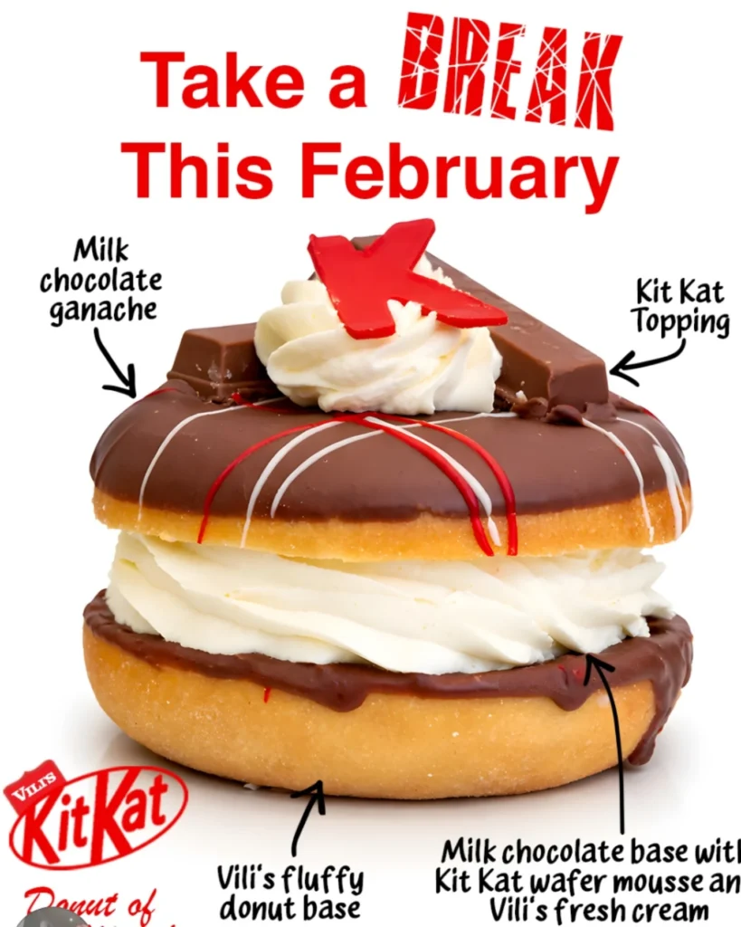 February donut of the month from