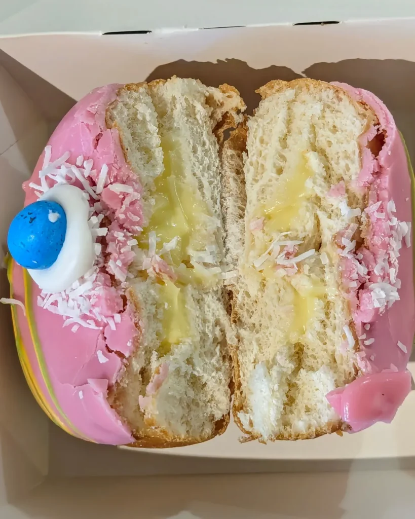 How cute is this Easter donut from !